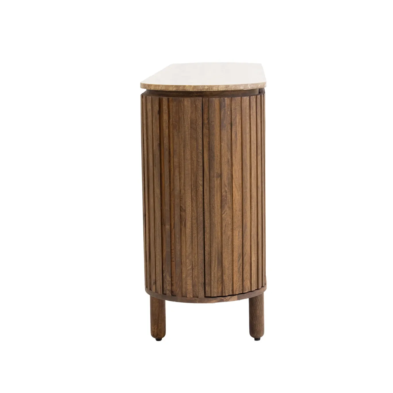 Dressoir Myra Travertin Bruin 175cm - Giga Meubel