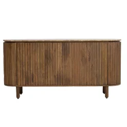 Dressoir Myra Travertin Bruin 175cm - Giga Meubel