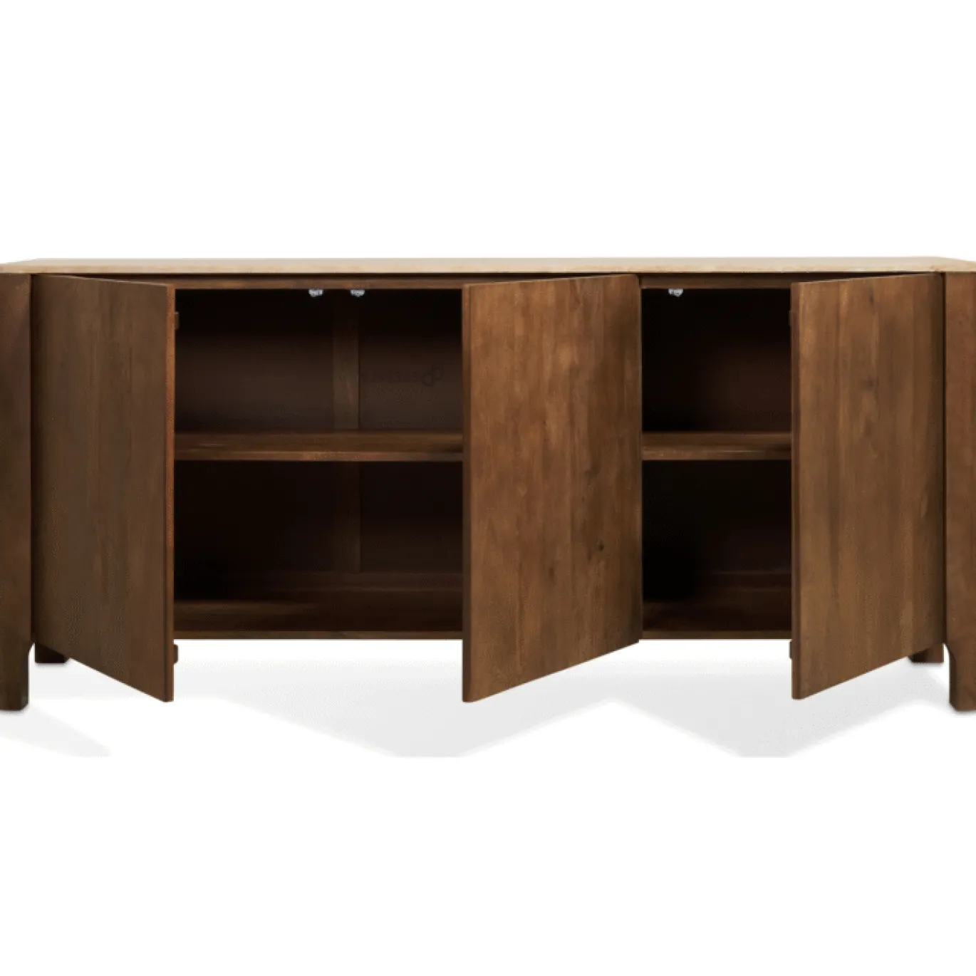 Dressoir Nova Bruin Marmer 180cm - Giga Meubel