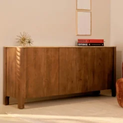 Dressoir Nova Bruin Marmer 180cm - Giga Meubel
