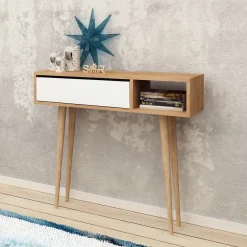 Dressoir Oseyo Melamine Eiken Wit