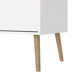 Dressoir Oslo Wit/Naturel 196cm - Giga Living