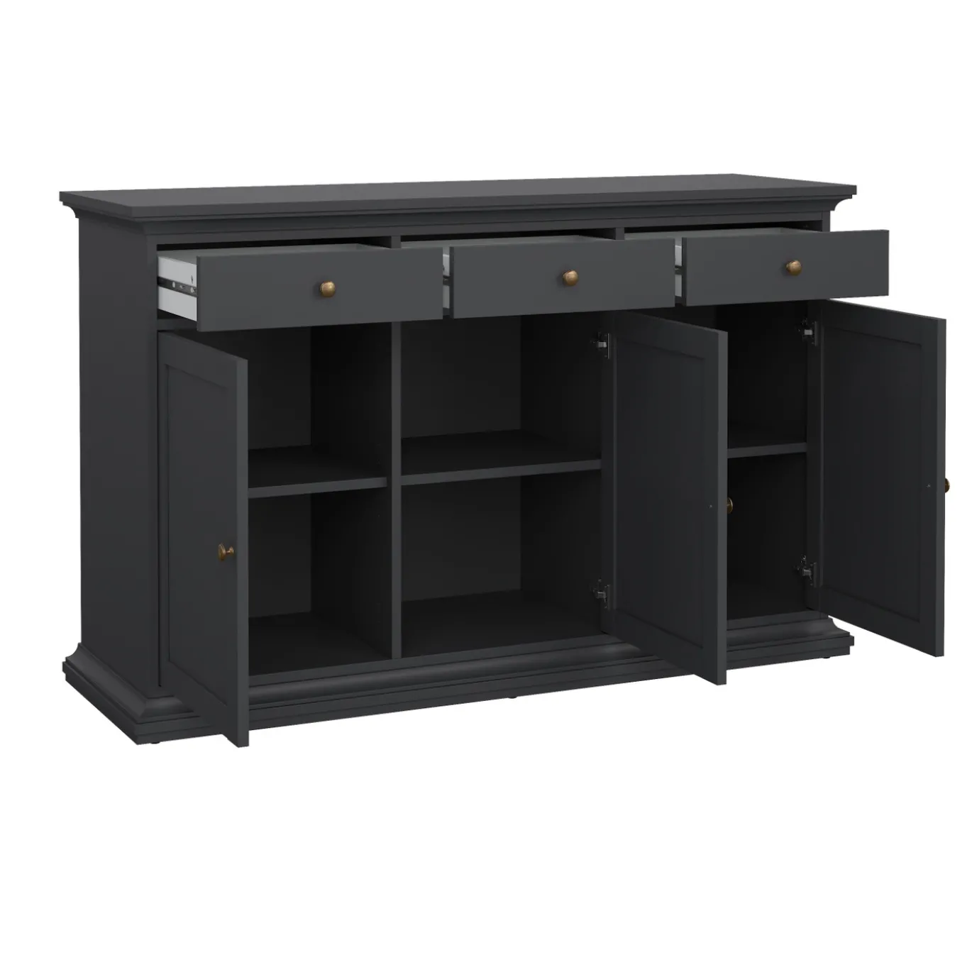 Dressoir Paris Matgrijs - Giga Living