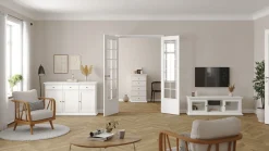 Dressoir Paris Wit - Giga Living