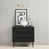 Dressoir Pensacola Zwart 3 Lades - Giga Living