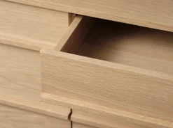 Dressoir Ponza Dressoir Naturel Eiken 140cm - Giga Living