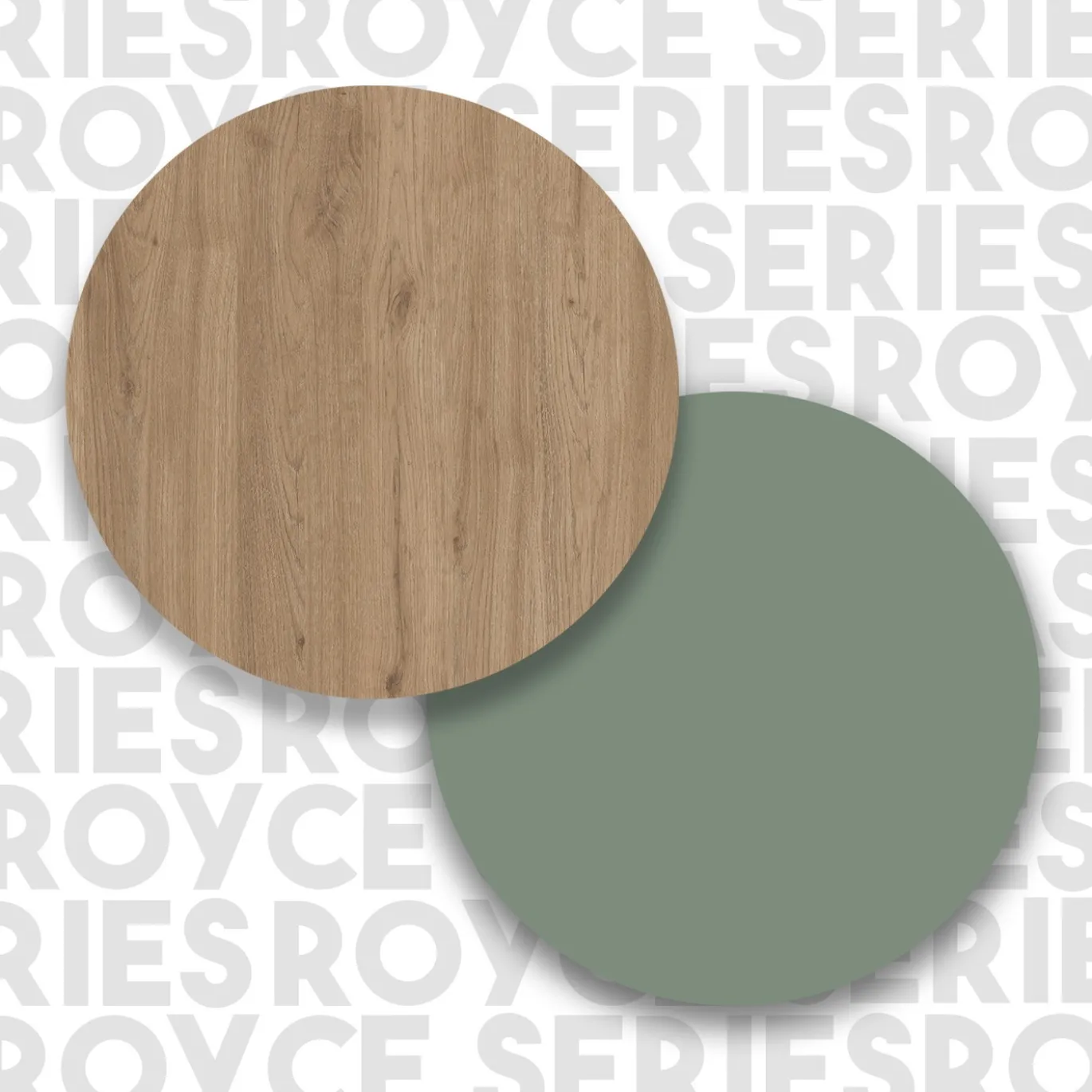 Dressoir Roland Groen/Naturel 88cm