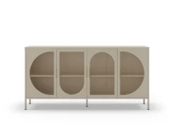 Dressoir Tayra 4d 160cm Crème - Giga Meubel