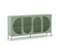Dressoir Tayra 4d 160cm Mintgroen - Giga Meubel