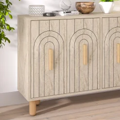 Dressoir Tiger Travertinlook 120cm