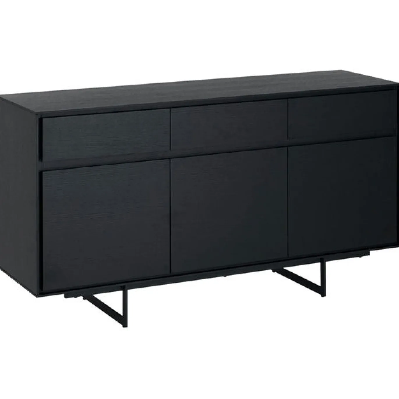 Dressoir Tokyo 3-Deurs Zwart - Giga Meubel