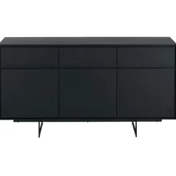 Dressoir Tokyo 3-Deurs Zwart - Giga Meubel