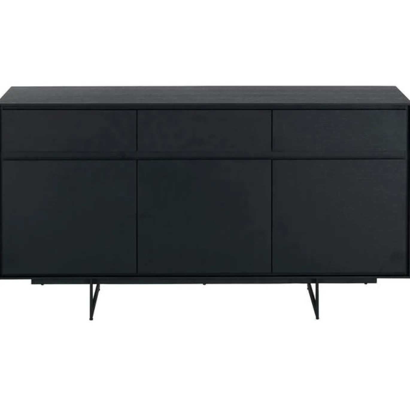 Dressoir Tokyo 3-Deurs Zwart - Giga Meubel
