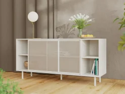 Dressoir Veep Greige Metaal 160cm - Giga Living