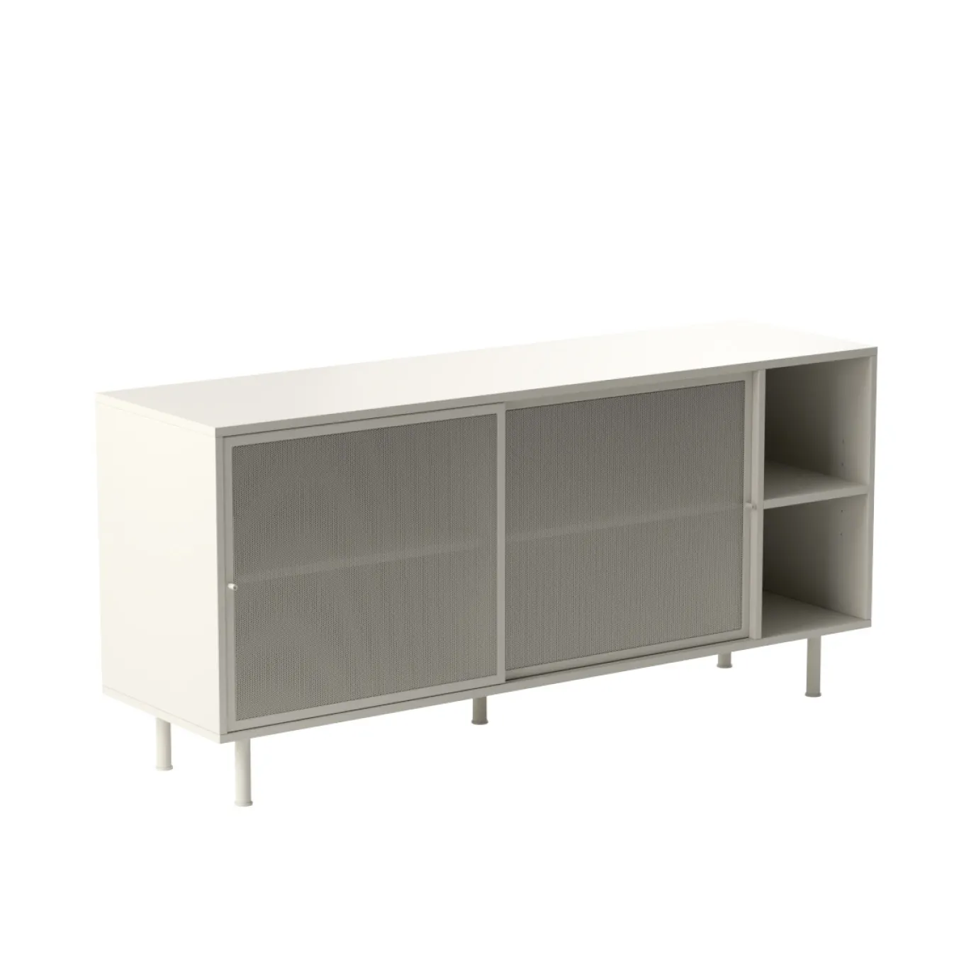 Dressoir Veep Greige Metaal 160cm - Giga Living