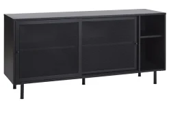Dressoir Veep Zwart Metaal 160cm - Giga Living