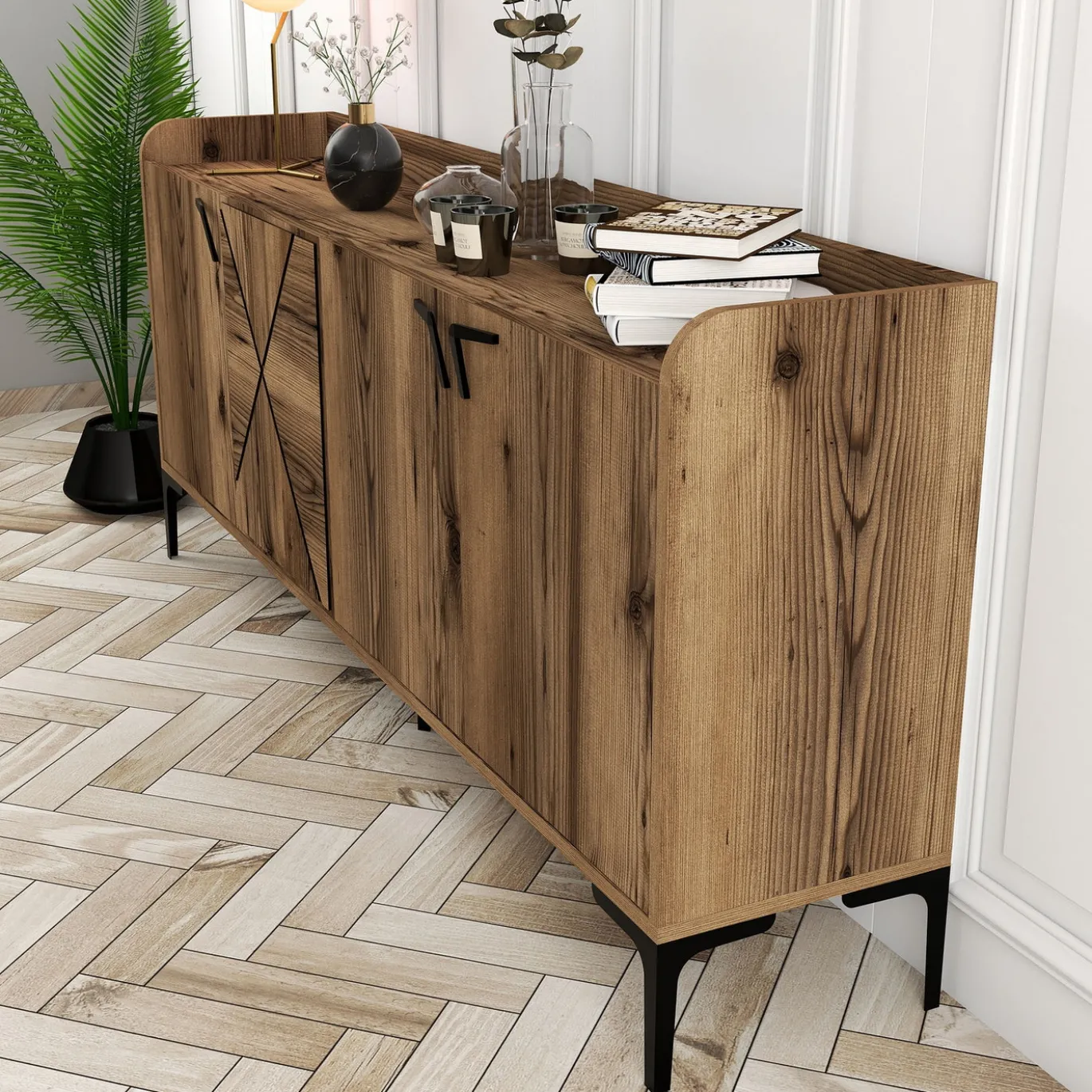 Dressoir Venedik Walnoot