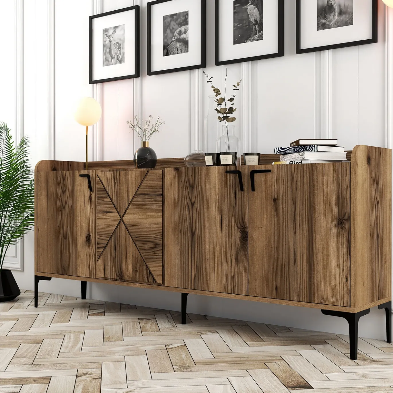 Dressoir Venedik Walnoot