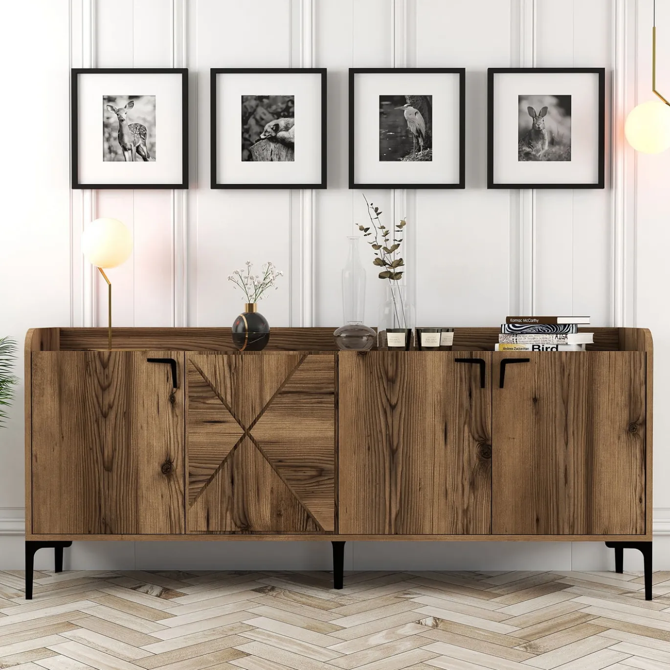 Dressoir Venedik Walnoot