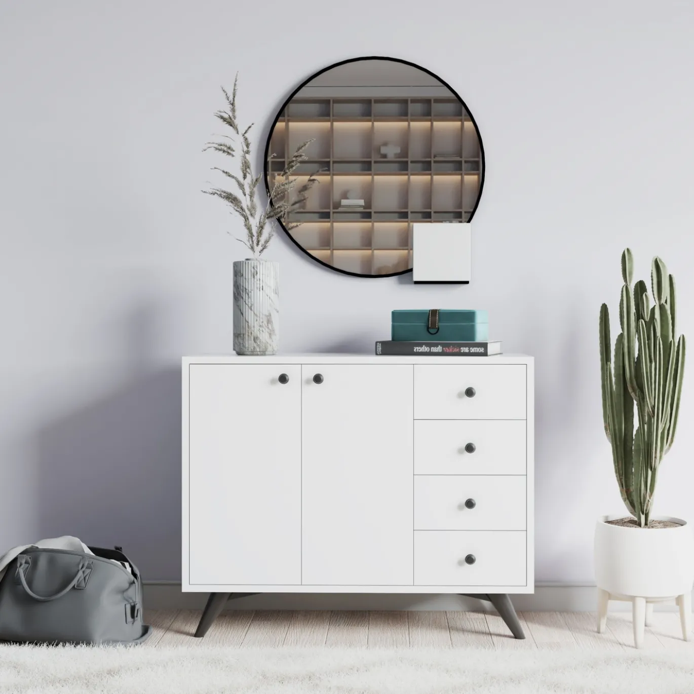 Dressoir Waga Wit 100cm