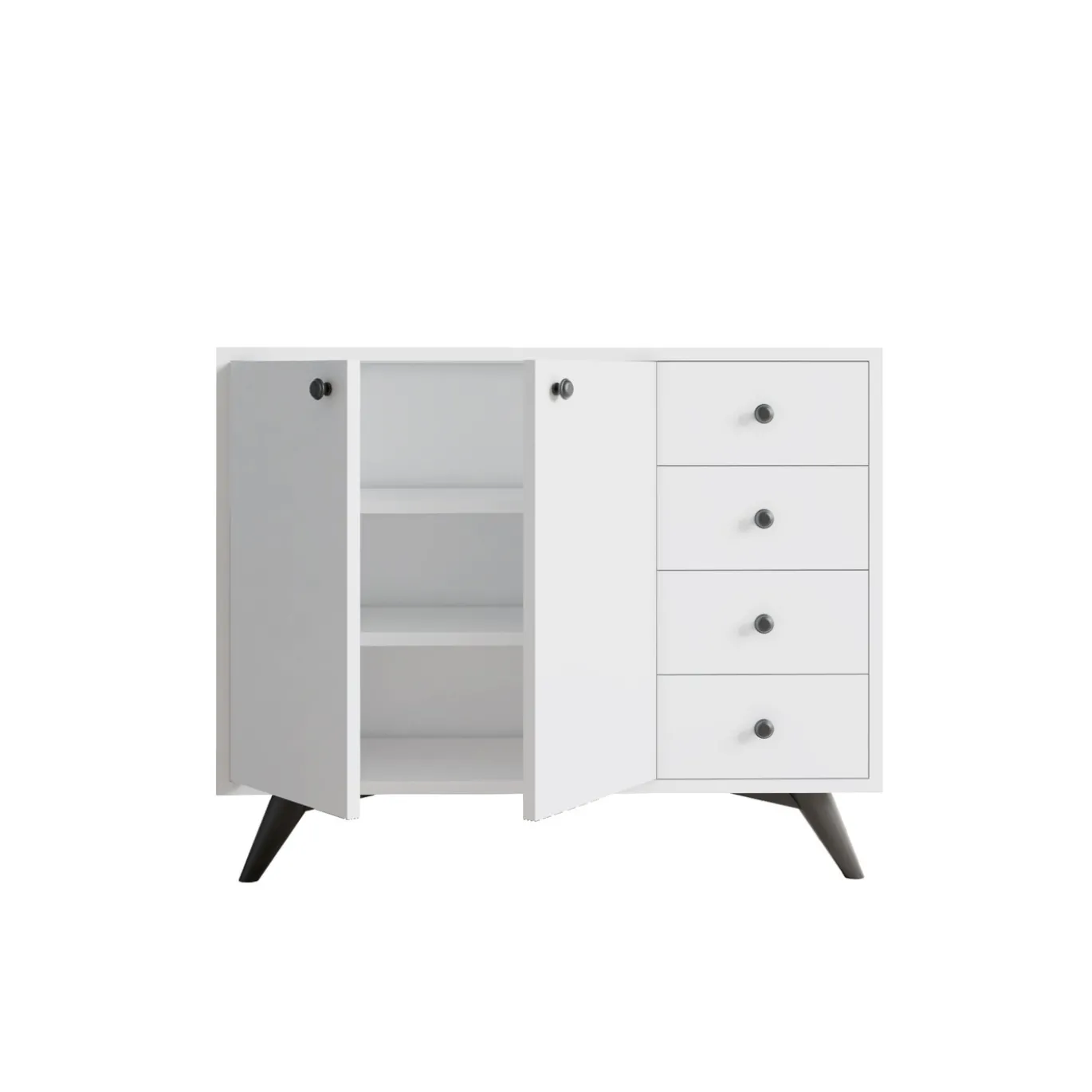 Dressoir Waga Wit 100cm