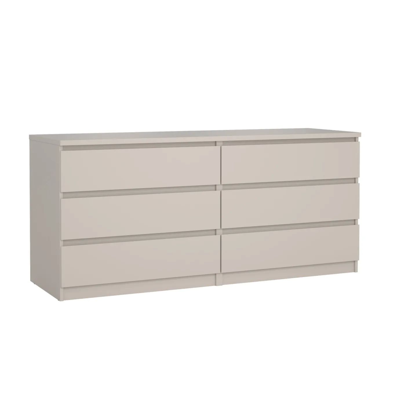 Dressoir Ylva Dubbel 6-Lades Cashmere - Giga Living