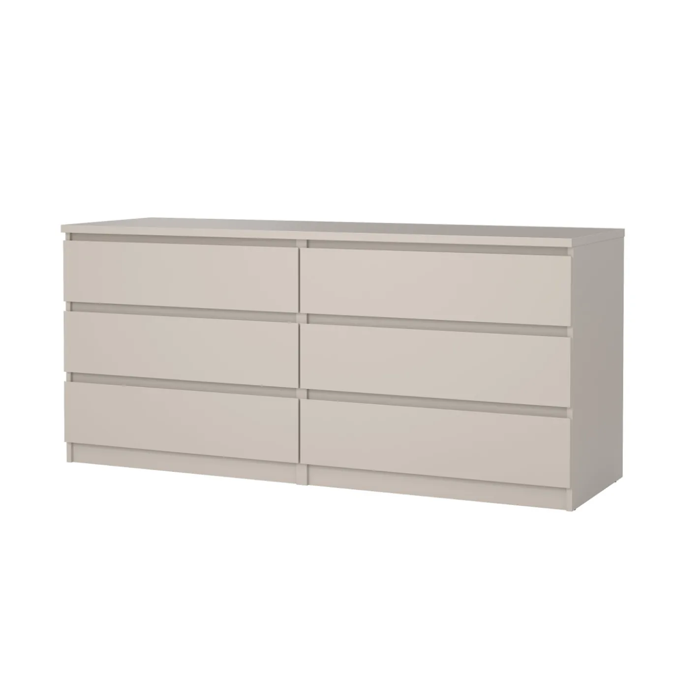 Dressoir Ylva Dubbel 6-Lades Cashmere - Giga Living