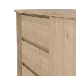 Dressoir Ylva met 1 Schuifdeur + 3 lades Hickory - Giga Living