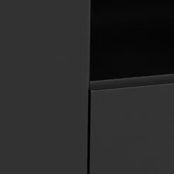 Dressoir Yvette Keramiek Zwart 160cm - Giga Living