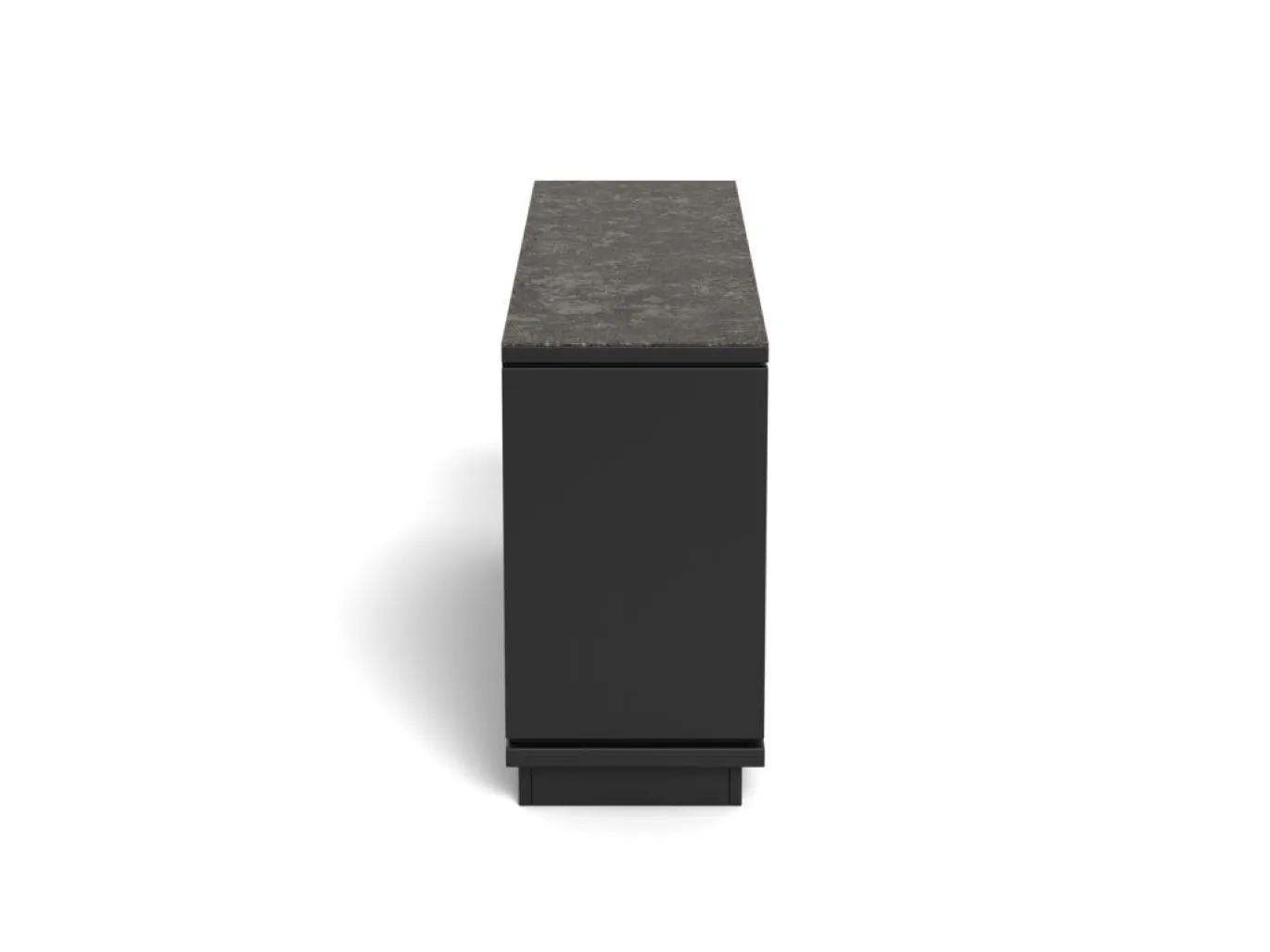Dressoir Yvette Keramiek Zwart 160cm - Giga Living