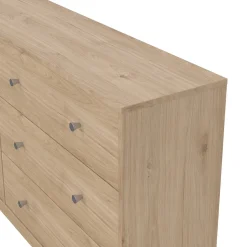 Dubbele Ladekast May Jackson Hickory - Giga Living