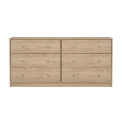 Dubbele Ladekast May Jackson Hickory - Giga Living