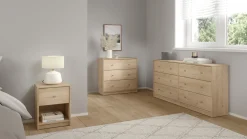 Dubbele Ladekast May Jackson Hickory 6-lades - Giga Living