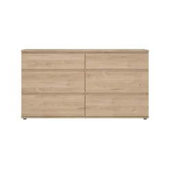 Dubbele Ladekast Nova Jackson Hickory 4+2-lades - Giga Living