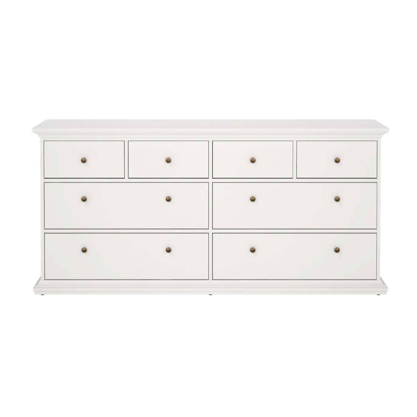 Dubbele Ladekast Paris Wit - Giga Living