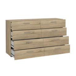 Dubbele Ladekast Pepe Naturel - Giga Living