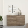 Dubbele Ladekast Pepe Truffel - Giga Living