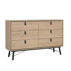 Dubbele Ladekast Ry Jackson Hickory 150cm - Giga Living