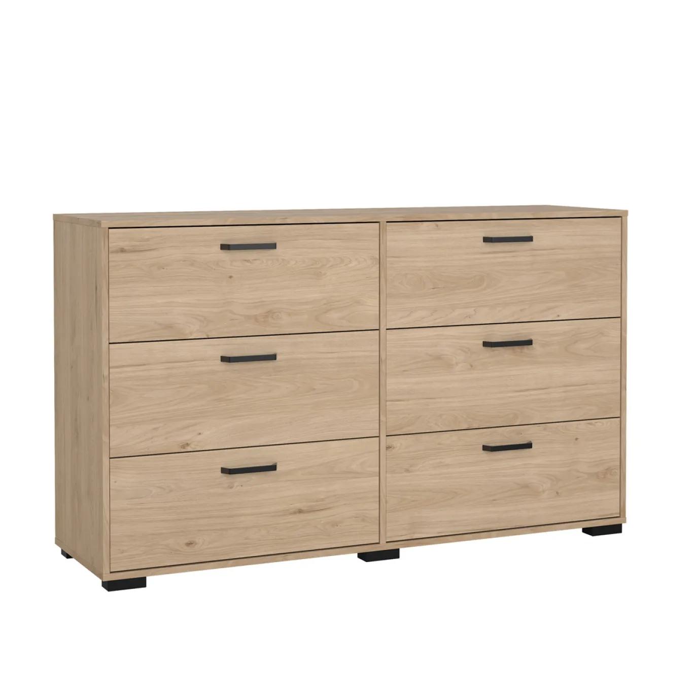 Dubbele Ladekast Sofia Jackson Hickory - Giga Living