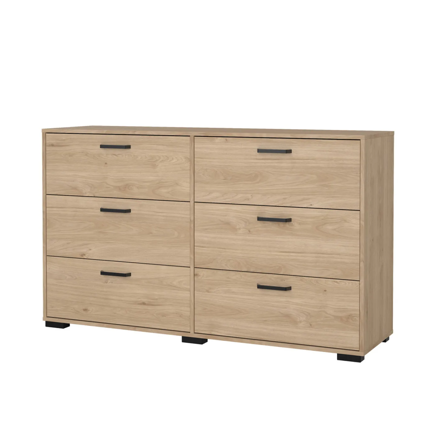 Dubbele Ladekast Sofia Jackson Hickory - Giga Living