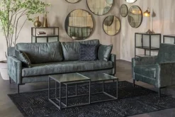 Dutchbone Vloerkleed Dots Zwart 170x240cm