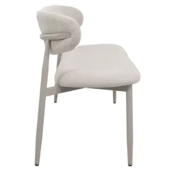 Eetkamerbank Alexia Beige/Beige 160cm - Giga Meubel