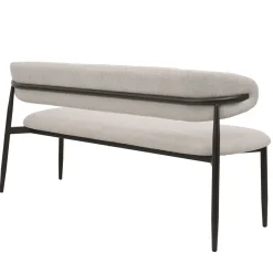 Eetkamerbank Alexia Beige/Brons 160cm - Giga Meubel