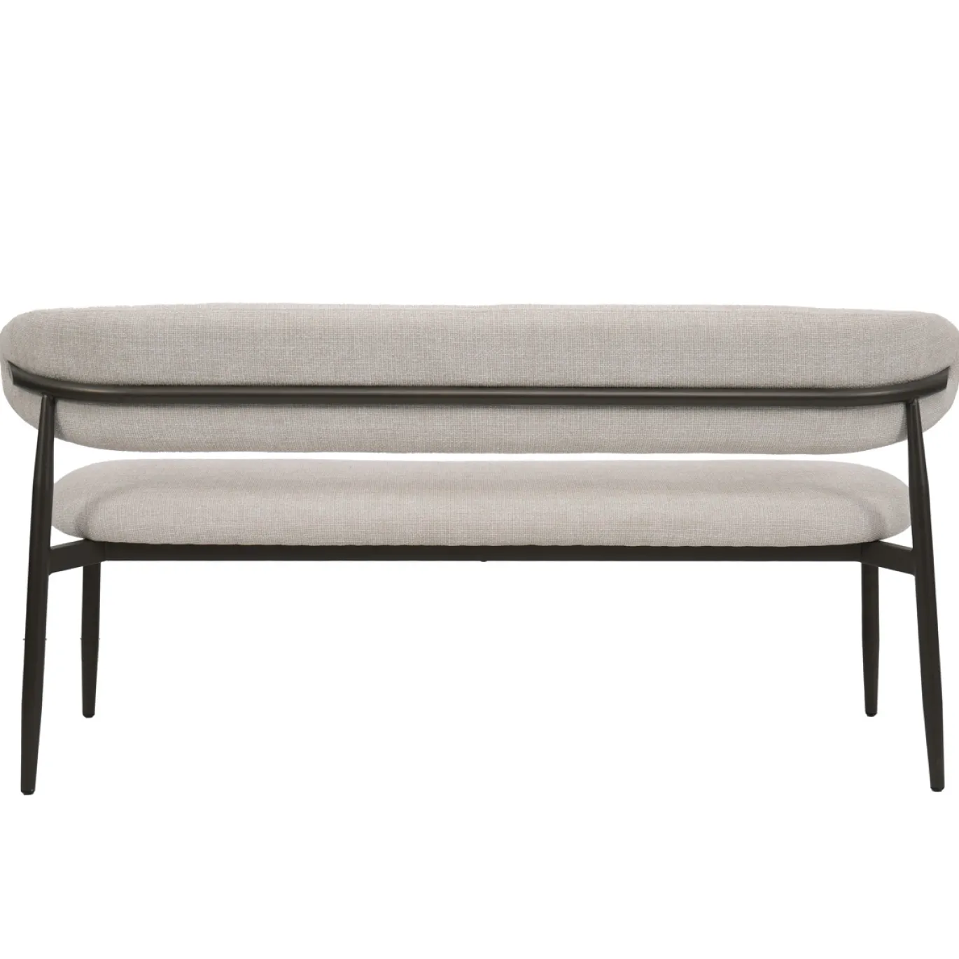 Eetkamerbank Alexia Beige/Brons 160cm - Giga Meubel