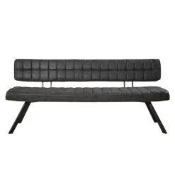 Eetkamerbank Kruisstiksel Open Rug 180cm - Giga Meubel