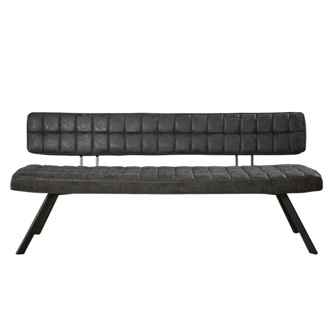 Eetkamerbank Kruisstiksel Open Rug 180cm - Giga Meubel