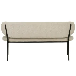 Eetkamerbank Maddie Taupe 160cm - Giga Meubel
