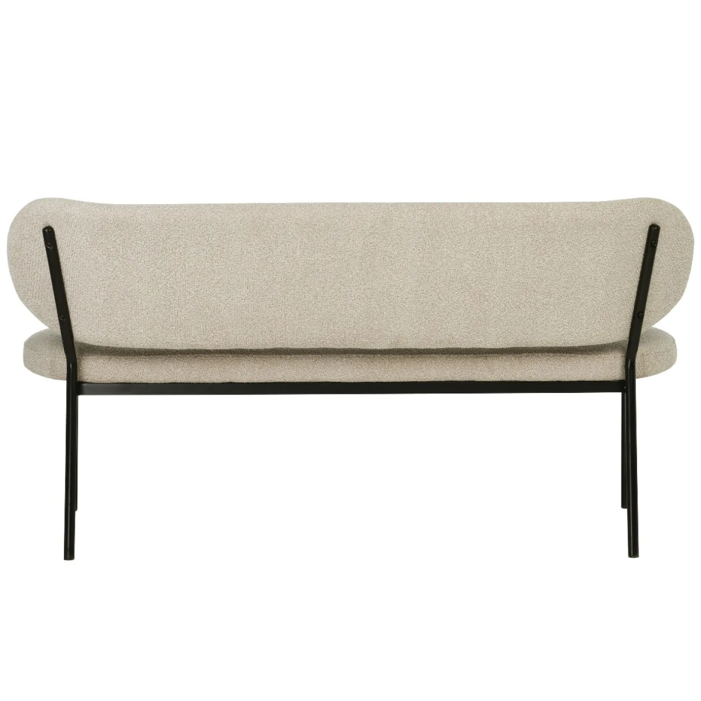 Eetkamerbank Maddie Taupe 160cm - Giga Meubel