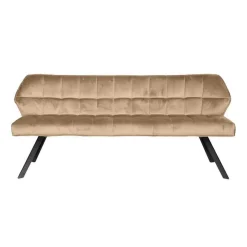 Eetkamerbank Raster 180 Champagne Velvet - Giga Meubel