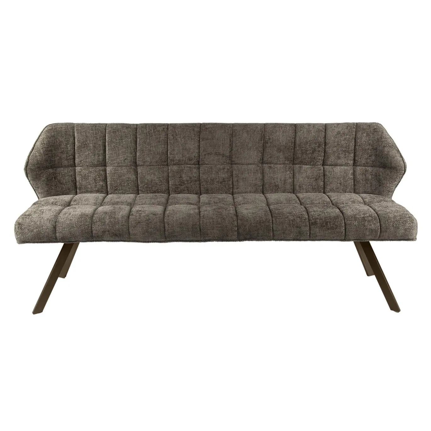 Eetkamerbank Raster Hoven Taupe/Bruin - Giga Meubel